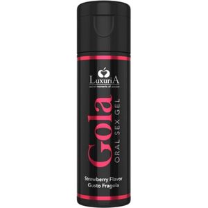 Luxuria Gola Oral Sex - Glijmiddel - Aardbei-smaak - Doseerfles - 30ml