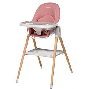 Foppapedretti Bonito Kinderstoel voor kinderen van 6 tot 36 maanden (max. 15 kg), babystoel, roze