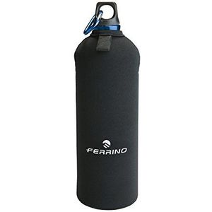 Ferrino Neo Drink drinkfles van aluminium, zwart, 0,75 liter