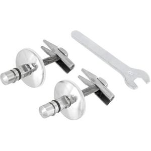 Ideal Standard -DEA WC-bril scharnieren set Slim roestvrij staal T2960BJ chroom