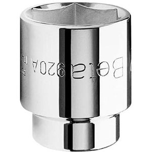 Beta 920A 15 Chiavi a bussola con attacco quadro femmina 1/2"" bocca esagonale, cromate