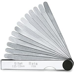 Beta Tools Metric gauge 0,05-1mm - 017080020