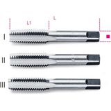 Beta Handtappen, grove spoed, metrische draad verchroomd staal 430 6 - 004300006