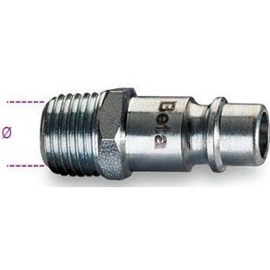 Beta 1916i insteeknippel taps voor pompnippel compressor 1/4"