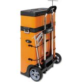 Beta Tools - Gereedschapstrolley - Oranje - Stalen Frame - 2 Modules