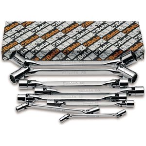 Beta - Kniegewrichtsleutels - 8-delige Set - 6x7-20x22 mm