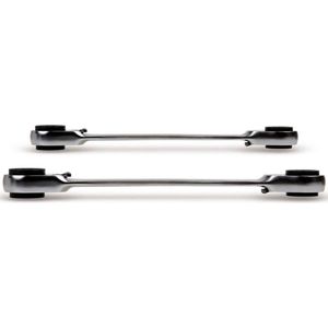 Beta Tools - Ringratelsleutel - Zilver - Staal - Set van 2