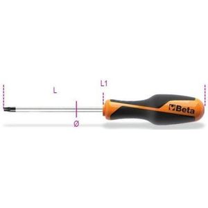 Beta Schroevendraaier voor schroeven met Torx profiel  1267TX 05 - 012670005