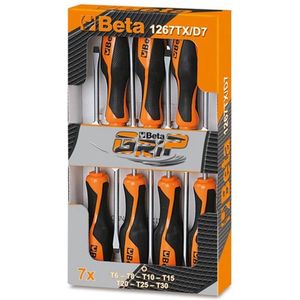 Beta Tools 7-delige schroevendraaier set 1267TX/D7 staal