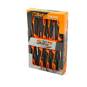 Beta Tools Schroevendraaierset 1263/D8 8-delig staal