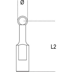 Beta - 1547KP/2 - Set van 3 Paar Dummy Kogel Klemmen - Ø mm 5-6-8