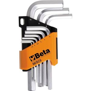 Beta Tools Inbussleutel set 96/SC9 staal 000960374 9 st