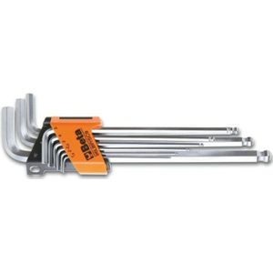 Beta Tools Inbussleutel + Kogelkop 9 St 96BPP/SC9 Staal 000961354