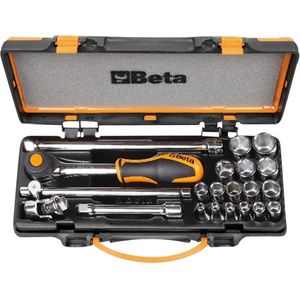 Assortiment Dopsleutels 21 Onderdelen Beta Tools