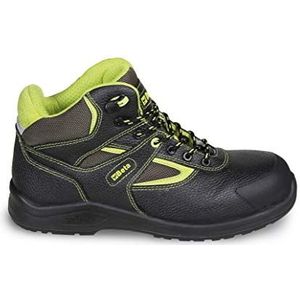 Hoge schoenen van waterafstotend leer met nylon inzetstukken en slijtvaste versteviging bij de tenen en snel rafelen - 35 mm