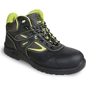 Hoge schoenen van waterafstotend leer met nylon inzetstukken, anti-slijtage versterking in de teen en snelle verwijdering - 40 mm