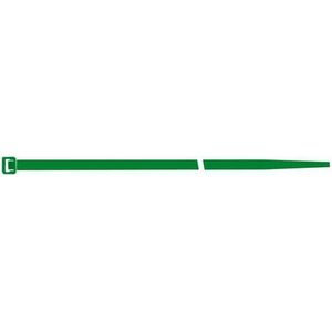 Kabelbinder nylon groen 280x4,5mm