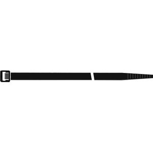 Kabelbinder nylon zwart 780x9mm 100 stuks SapiSelco