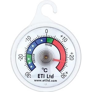 ETI Thermometer voor koelkast / vriezer - 49885-02-5 cm, 2, ABS