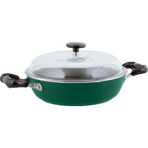 Sambonet Vintage Sauteerpan - Incl. Deksel - Aluminium - Ø24cm - Groen