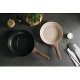 Sambonet - Rock'N'Rose - Wokpan - Zwart - 28 cm - Aluminium