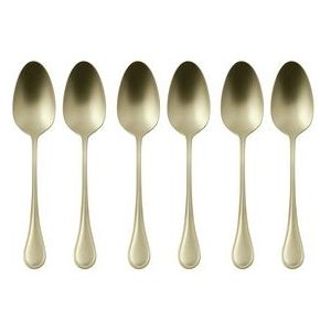 Sambonet Koffielepels Royal Champagne 6 Stuks