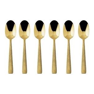 Theelepel Sambonet Siena PVD Gold (6-Delig)