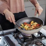 Wokpan - Rvs - Ø 30 cm