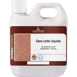 Borma Wachs Was voor terracotta en stenen vloeren op waterbasis - 1 liter