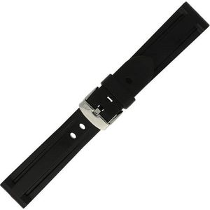 Morellato Horlogebandje Mariner Zwart 20mm