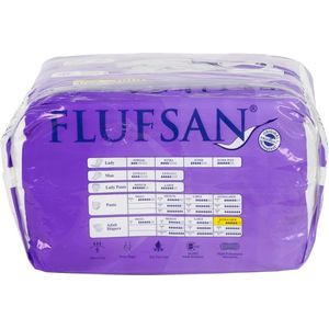 Flufsan - Incontinentieluier - 15 Stuks - Wegwerpluiers - Absorberend - Ademend