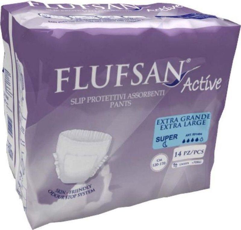 Flufsan - Incontinentiebroekjes - 14 Stuks - Ademend Materiaal - Extra Absorptievermogen