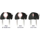 Autostyle - DakFietsDrager - FietsDrager - Staal - Voor 1 Fiets