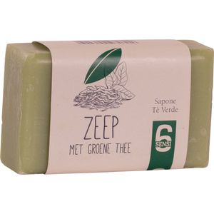 6Sensi - Plantaardige zeep met Groene Thee - 150 gram