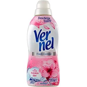 Vernel Vernel Fresh Control, wasverzachter wasmachine met neutrale geur, bloemenfrisheid, ook geschikt voor de gevoelige huid, 700 ml - 700 ml