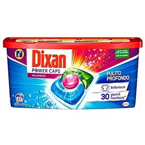 Dixan PowerCaps meerkleurig, wasmiddel voor wasmachine, ideaal voor bonte was, 27 wasbeurten, 1 x 400 g