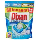 Dixan PowerCaps voorgedoseerd wasmiddel uit capsules, 60 capsules (wasladingen) - 900 g