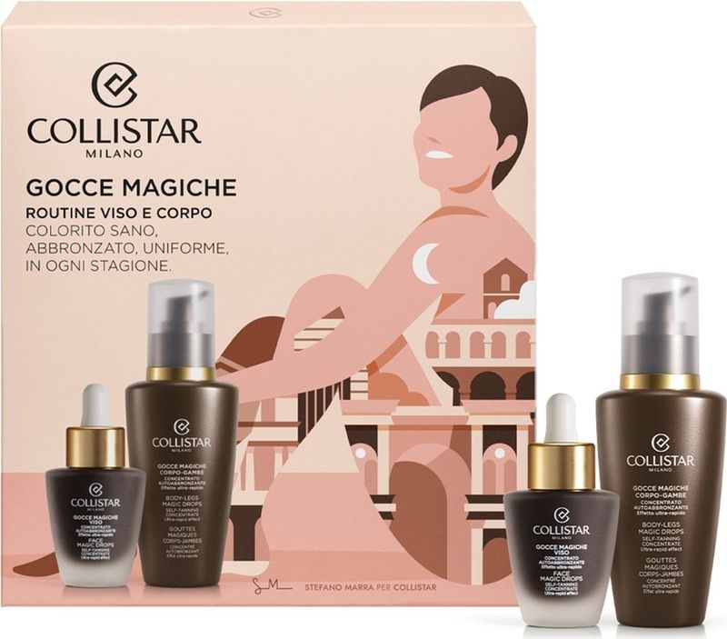 Collistar - Sun Self Tan Pakket - Magic Drops Set - Zelfbruiner
