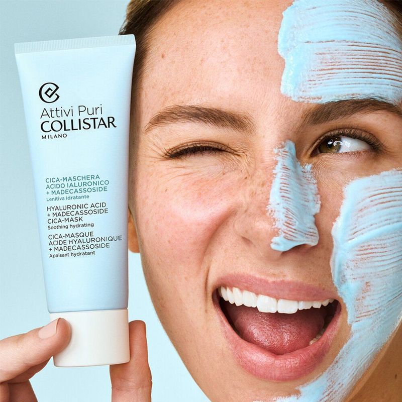 Collistar Attivi Puri Hyaluronic Acid + Madecassoside Masker 75 ml