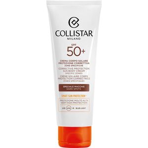 Collistar CORRECTIVE PROTECTION SUN BODY CREAM SPECIFIC ZONES SPF 50+ Intensief Zelfbruiningscrème tegen Pigmentvlekken 100 ml