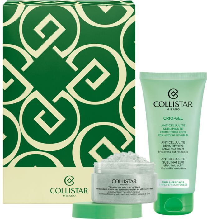 Collistar - Anticellulite Beautifying Cryo-Gel - 175 ml - Met Cryo-Active Talasso Scrub - 150 g