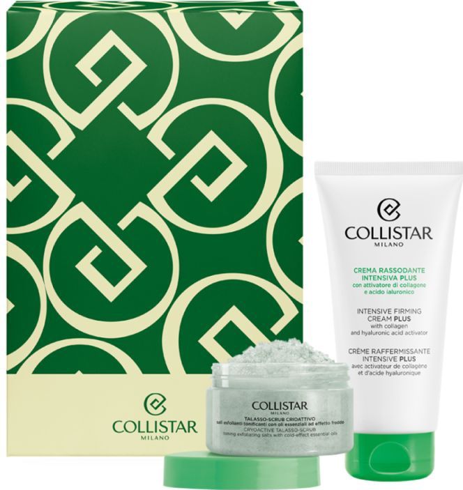 Collistar - Intensive Firming Cream Plus - Gezichtscrème - 175 ml + Cryo-Active Talasso Scrub - 150 g