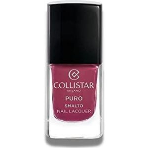 Collistar Puro Long-Lasting Nail Lacquer Langaanhoudende Nagellak Tint 114 Warm Mauve 10 ml