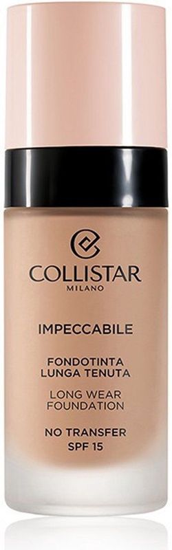 Collistar Make-up Teint Impeccabile Long Wear Foundation SPF 15 4R Sabbia Rosata