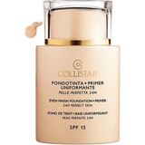 Collistar - Evening Foundation + Primer - 35 ml - Foundation - Kleurloos - Parabenenvrij