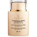 Collistar - Evening Foundation + Primer - 35 ml - Foundation - Kleurloos - Parabenenvrij