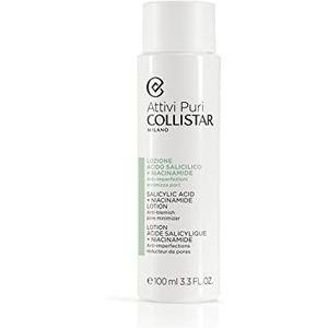 Collistar Attivi Puri Salicylic Acid + Niacinamide huidtoner en -emulsie voor Poriën Minimalisatie 100 ml