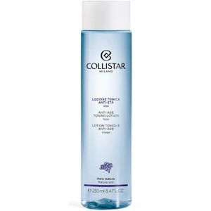 Collistar Cleansers Anti-age Toning Lotion Face Verhelderende Tonic met Anti-Rimpel Werking 250 ml
