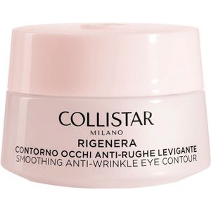 Collistar Rigenera Smoothing Anti-wrinkle Eye Contour eye cream/moisturizer Oogcrème Vrouwen 15 ml