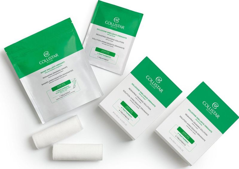 Collistar - Bende Reshaping Draining Wraps - Sportieve Spanning - Dode Zeezout